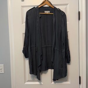 Knox Rose Drape Front Jacket